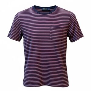 🌀 Polo Ralph Lauren Striped Pocket Tee 🧢 Men’s Size Medium